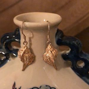 Sterling silver sparkling seashells.